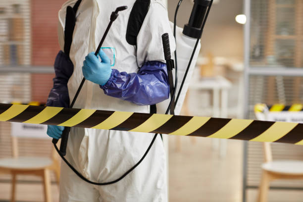 Professional Biohazard Cleanup technician working in Bristow, NE